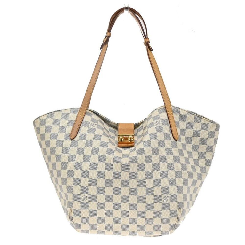 Louis Vuitton Salina Damier White Canvas Handbag